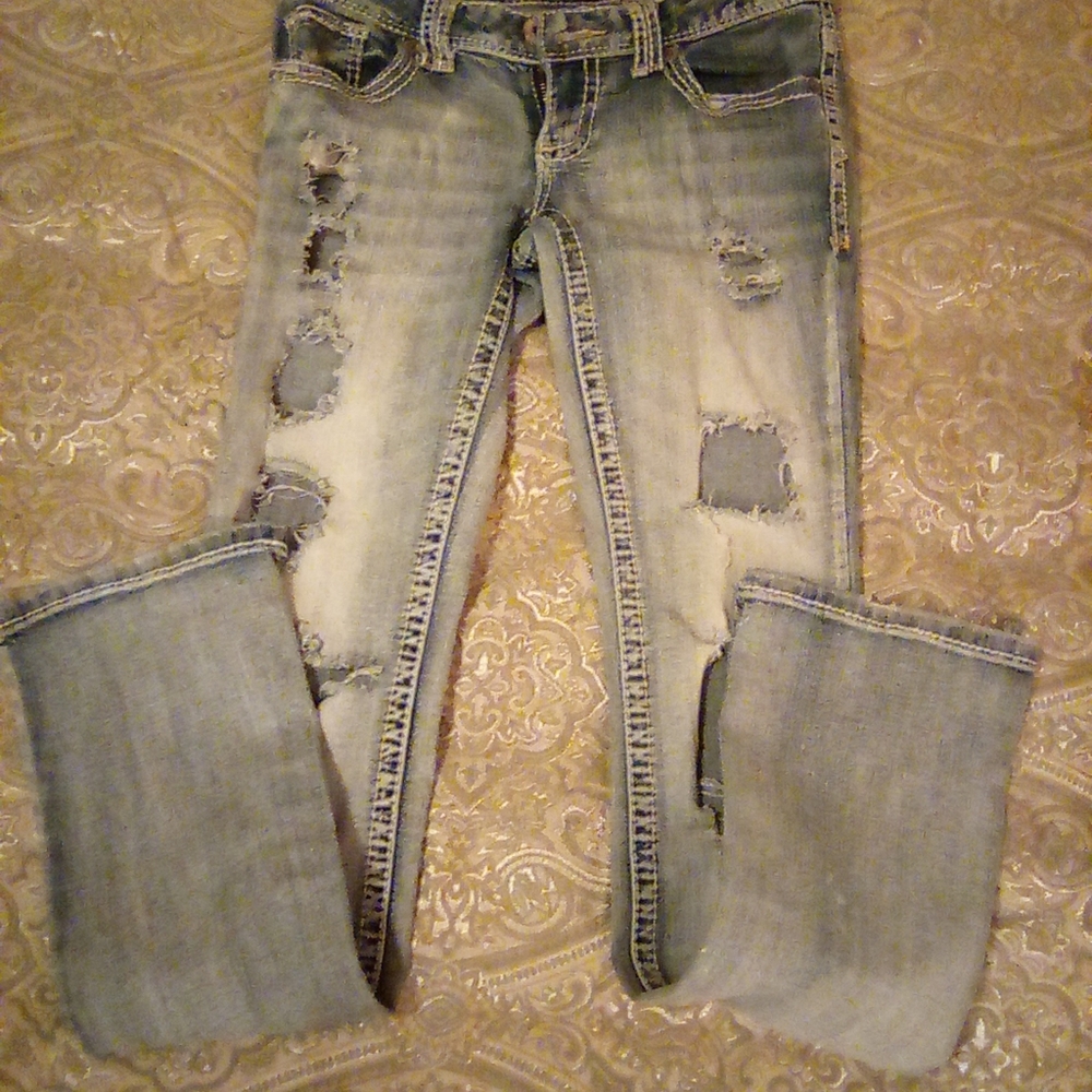 21 black jeans
